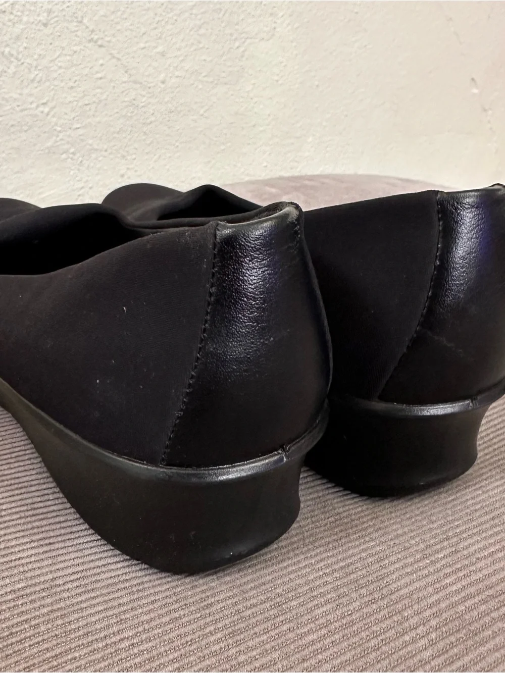 Ecco | Women’s Black Felicia Stretch Slip On Shoes | US Size 7 EU 37